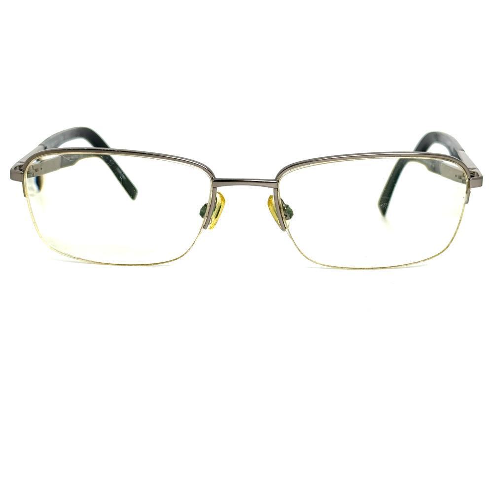 NAUTICA N7283 040 Eyeglasses Frames Half‎ Rim Silver H19758